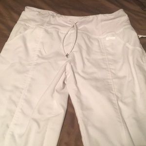 White greys anatomy “active” scrub pants